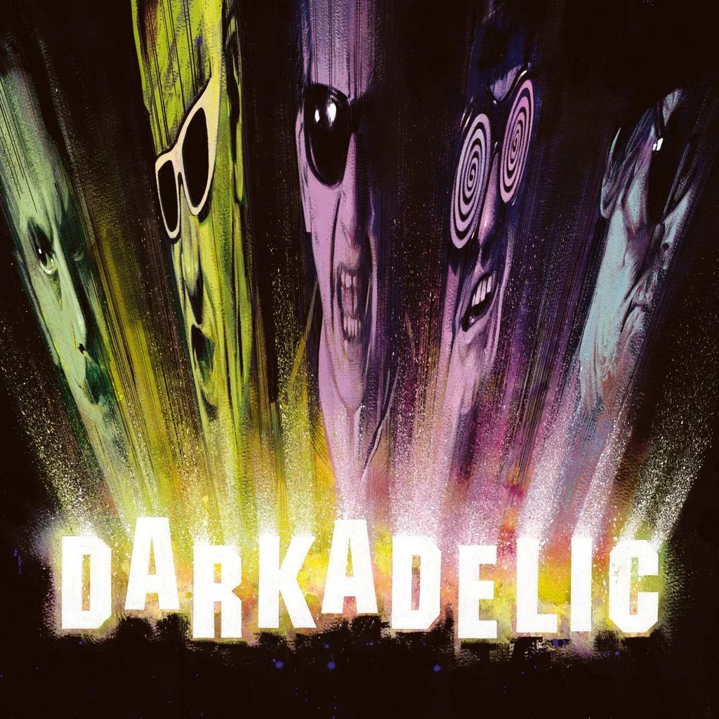 Okładka albumu The Damned "Darkadelic"