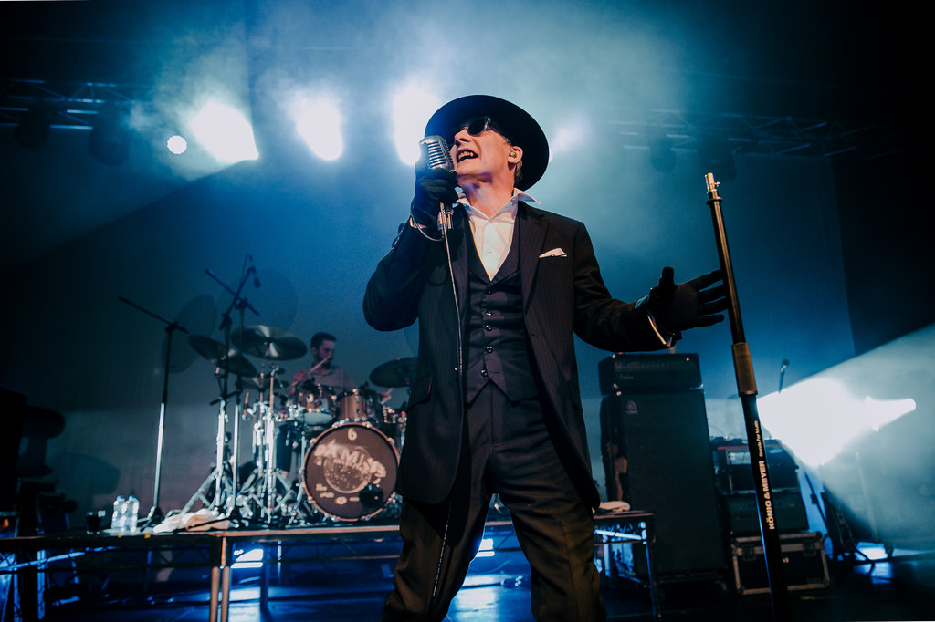 David Vanian jest wokalistą The Damned