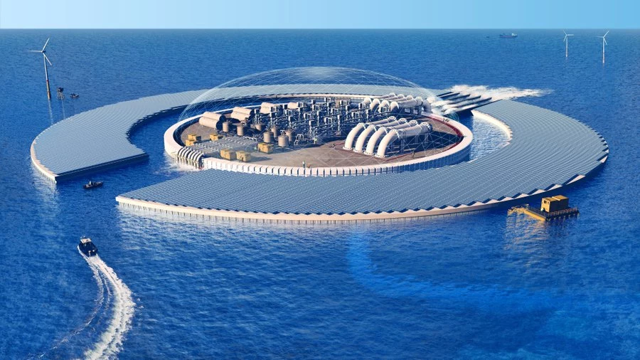 Ta sztuczna wyspa ma wychwytywać z wody morskiej dwutlenek węgla