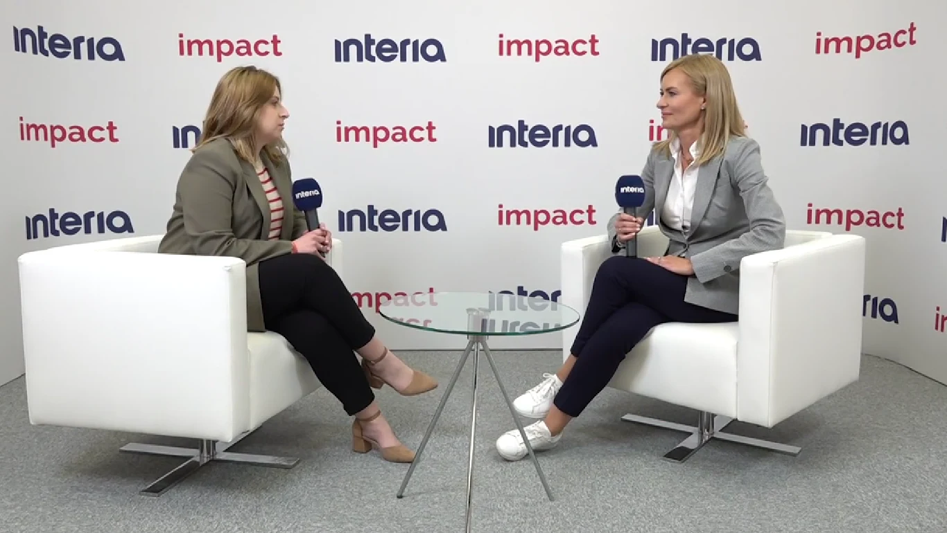 Wiceprezeska Blika Monika Król w rozmowie z Interią podczas kongresu Impact'23 Wiceprezeska Blika Monika Król w rozmowie z Interią podczas kongresu Impact'23