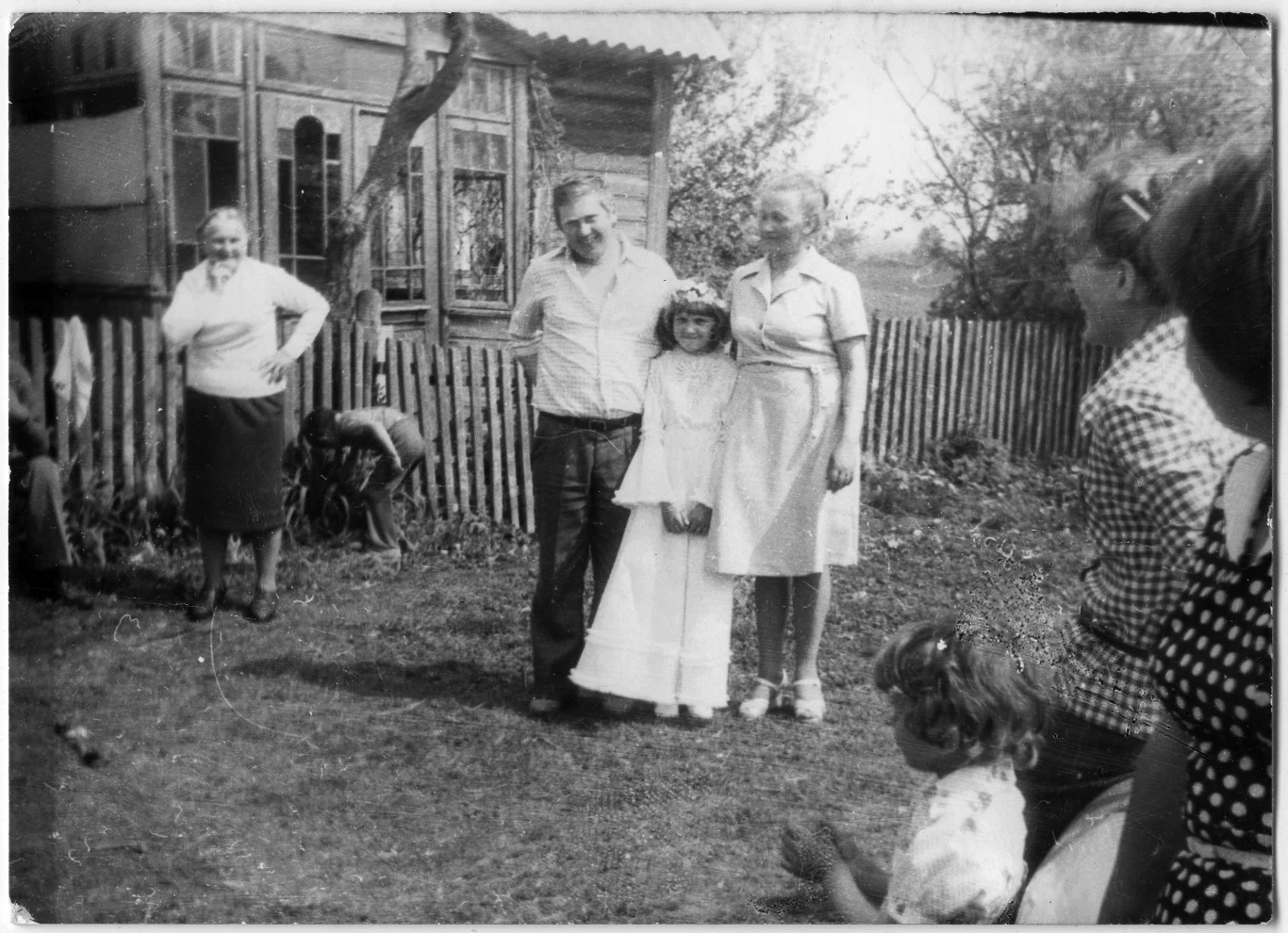 Komunia na wsi w 1979 r. 