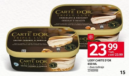 Carte D'Or Les Desserts Chocolate Brownie Lody 900 ml