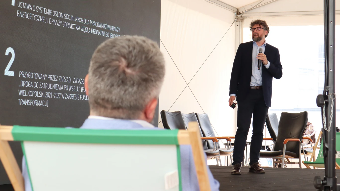 Piotr Woźny, prezes ZE PAK podkreślił rolę spółki w transformacji energetycznej Polski Piotr Woźny, prezes ZE PAK podkreślił rolę spółki w transformacji energetycznej Polski