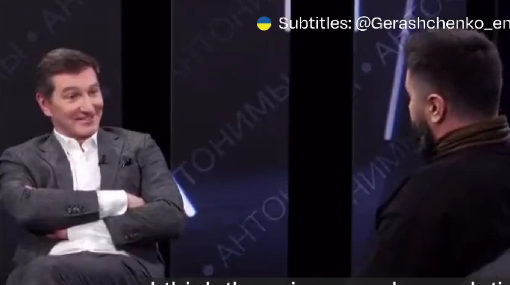 Dwaj rosyjscy propagandyści rozmawiali na temat ludobójstwa w Ukrainie Dwaj rosyjscy propagandyści rozmawiali na temat ludobójstwa w Ukrainie