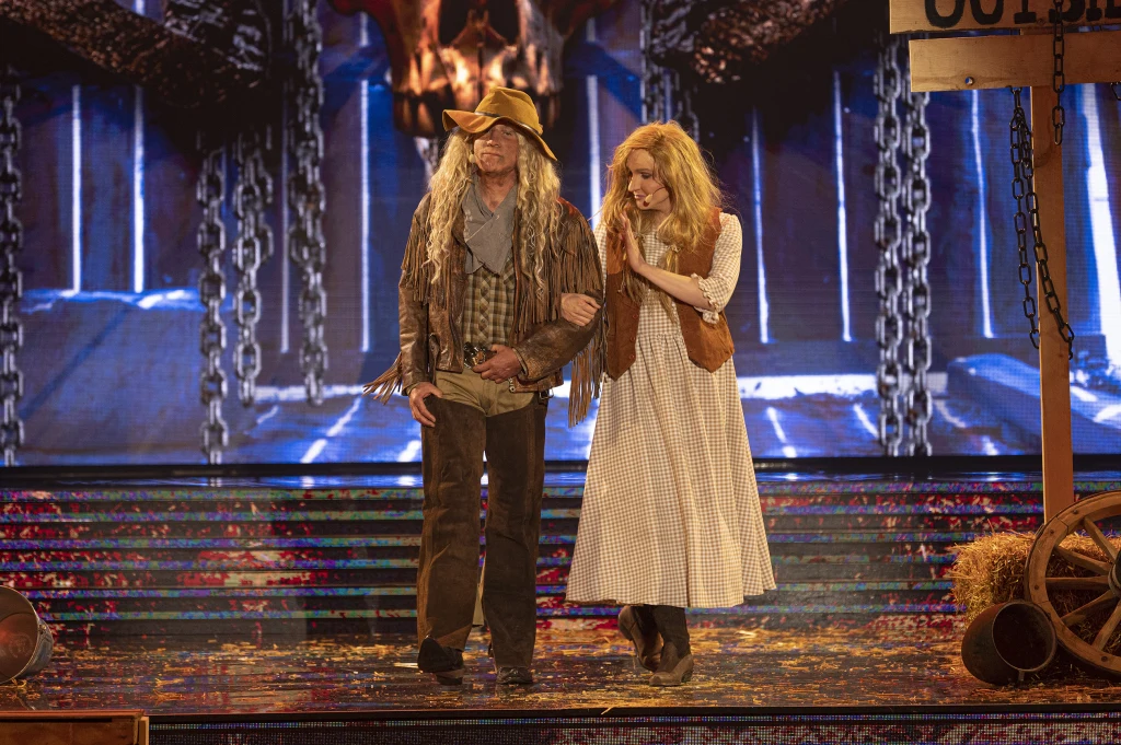 Finał "Twoja Twarz Brzmi Znajomo" - Krzysztof Ibisz i Daniel Jaroszek Finał "Twoja Twarz Brzmi Znajomo" - Krzysztof Ibisz i Daniel Jaroszek