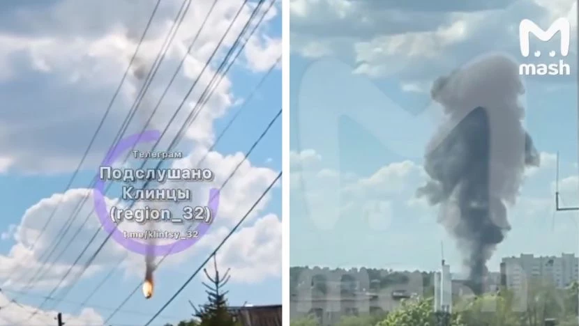 W obwodzie briańskim w Rosji rozbił się helikopter