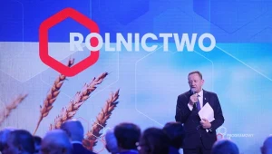 Minister rolnictwa Robert Telus na konwencji programowej PiS