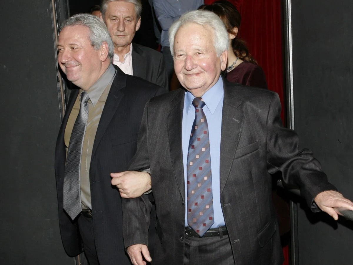 Wincenty Grabarczyk z synem Wincenty Grabarczyk z synem