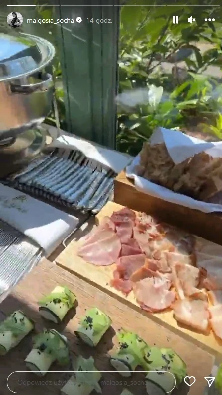 Małgorzata Socha wyprawiła komunię córce