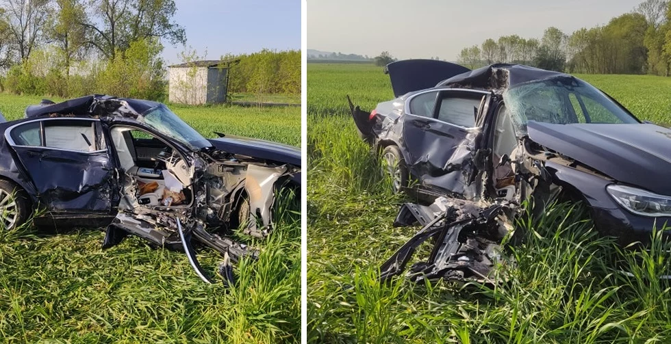 Tragiczny wypadek w woj. łódzkim Tragiczny wypadek w woj. łódzkim