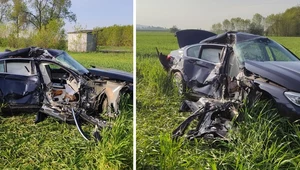 Tragiczny wypadek w woj. łódzkim