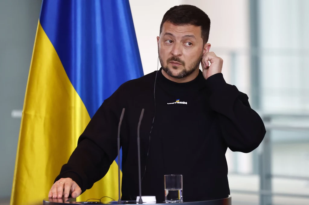 Prezydent Ukrainy Wołodymyr Zełenski