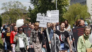  Ulicami Częstochowy przeszedł "Marsz Sprawiedliwości śp. Kamilka"