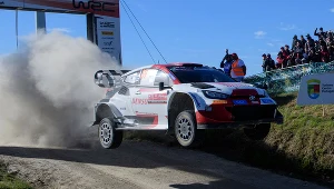 Kalle Rovanpera na trasie Rajdu Portugalii