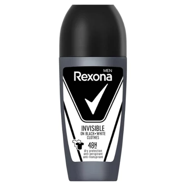 Rexona Men Invisible Black + White Antyperspirant 50 ml - 0