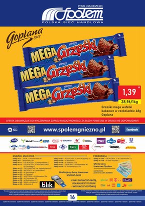 PSS Społem Gniezno - oferta handlowa