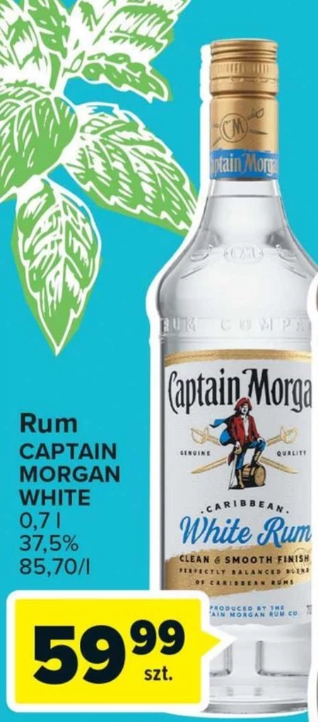 Captain Morgan White Rum 700 ml