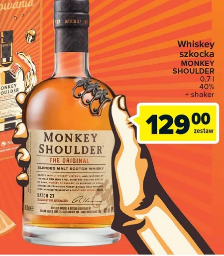 Monkey Shoulder The Original Whisky 500 ml