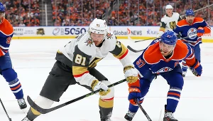 Jonathan Marchessault (numer 81) zdobył trzy bramki