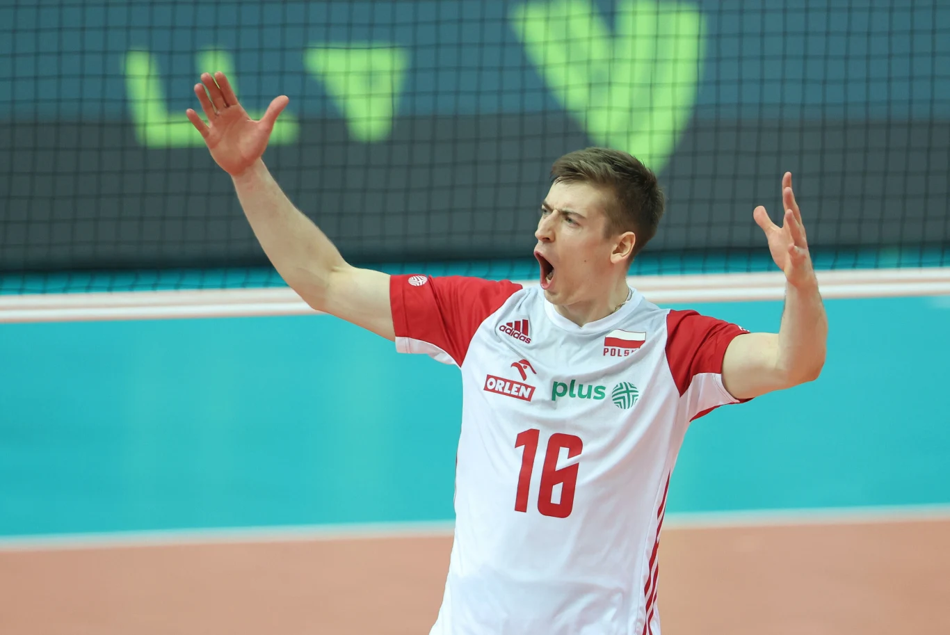 Kamil Semeniuk w barwach reprezentacji Polski Kamil Semeniuk w barwach reprezentacji Polski