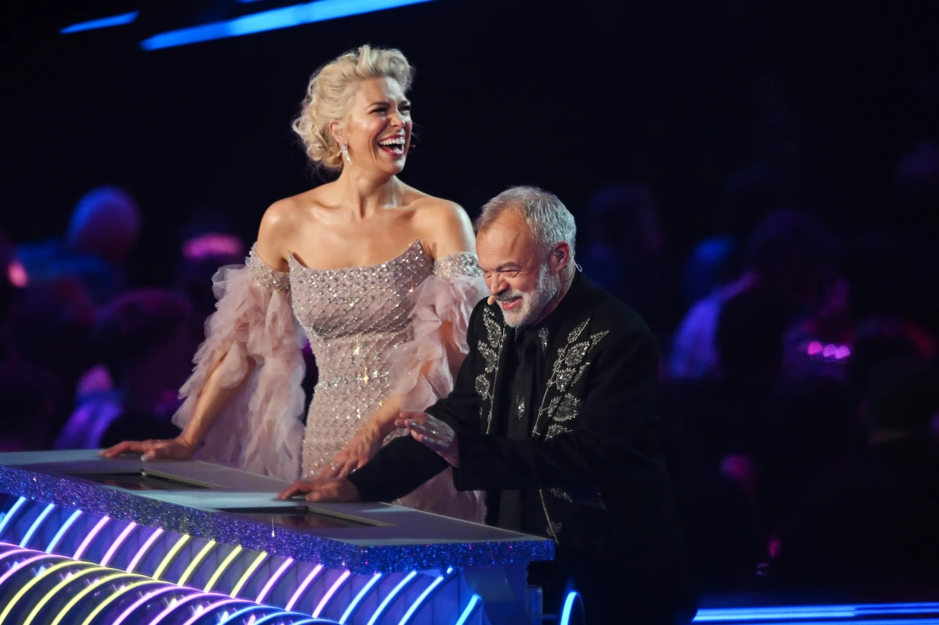 Hannah Waddingham i Graham Norton