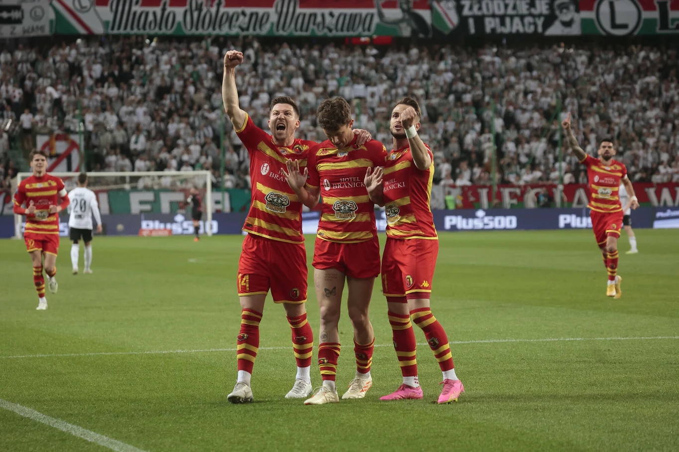 Marc Gual nie celebrował bramki strzelonej Legii Warszawa