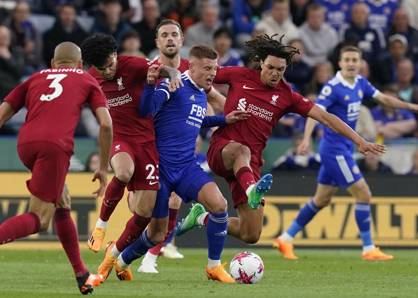 Leicester City przegrywa z Liverpoolem