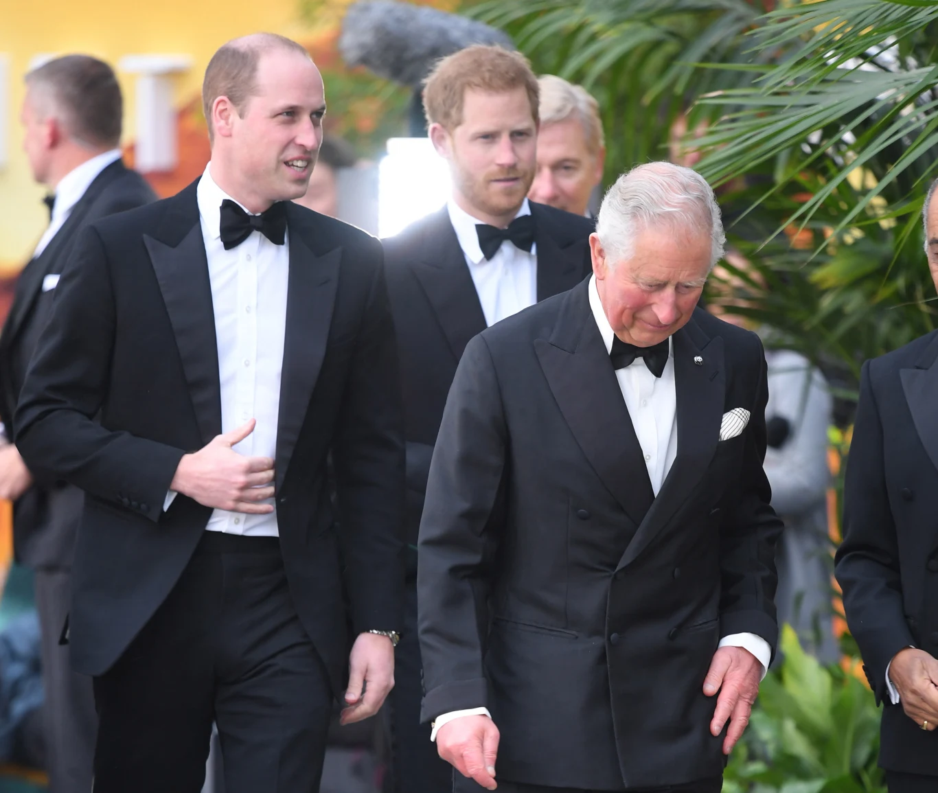 William, Harry, Karol