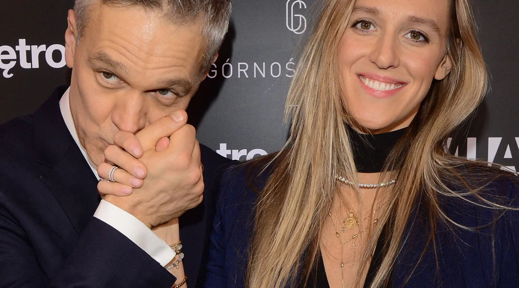 Michał Żebrowski i Aleksandra Żebrowska