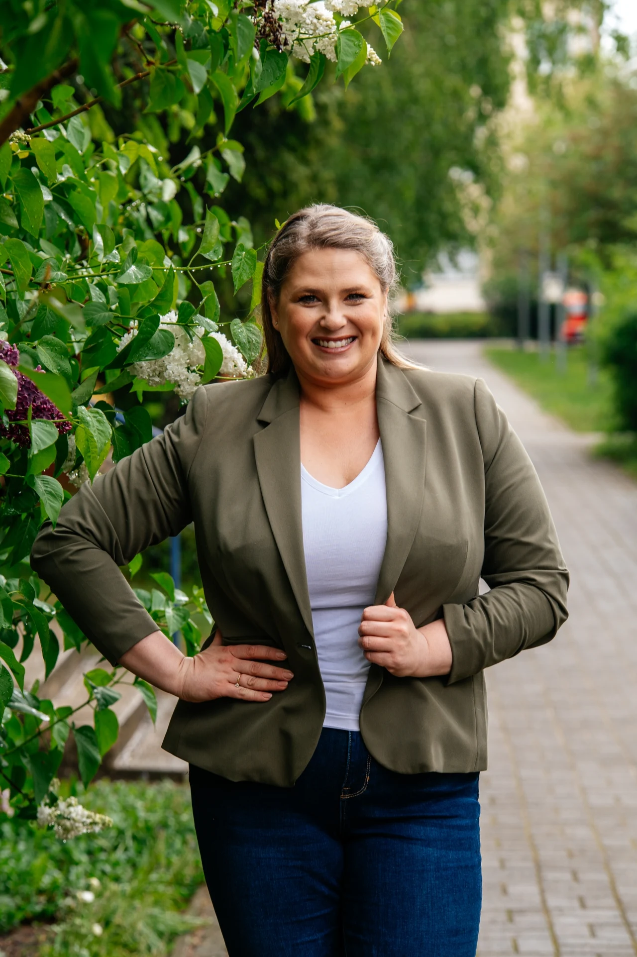 Nasz nowy dom: Elżbieta Romanowska na planie