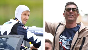 Sebastien Ogier (z lewej) wygrywał Rajd Polski, w 2015 roku wśród kibiców w Mikołajkach pojawił się Robert Lewandowski