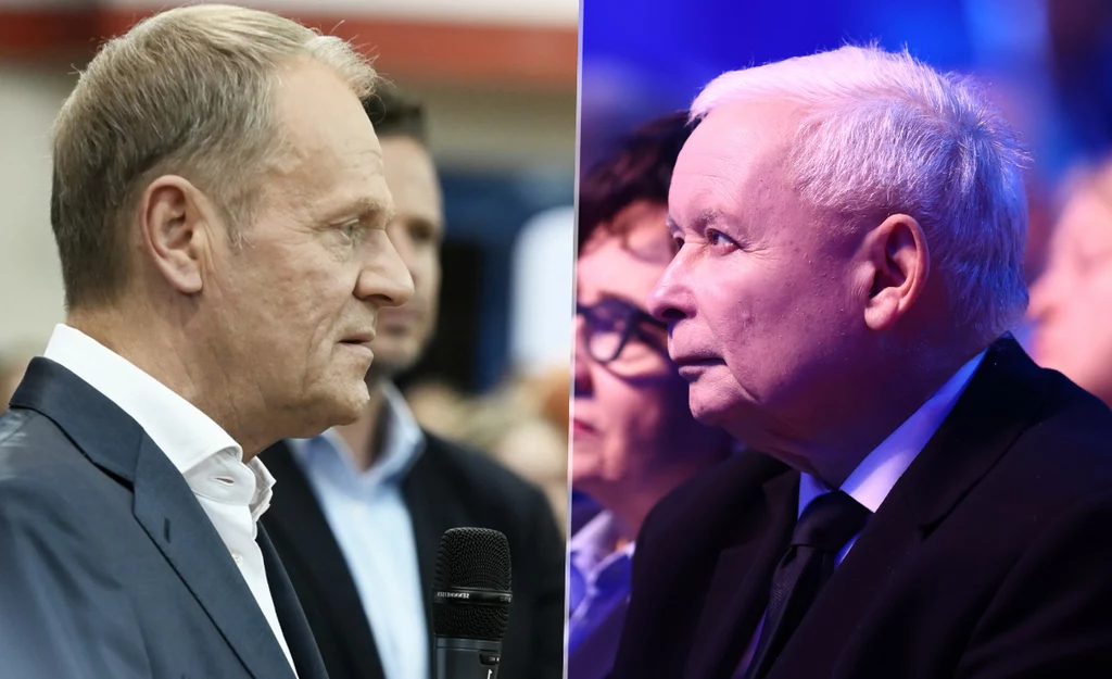 Donald Tusk i Jarosław Kaczyński Donald Tusk i Jarosław Kaczyński