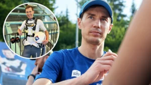 Kamil Stoch pokazał fotkę z treningu. "Jakbym wyszedł z pralki"