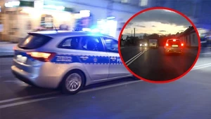 Na czołówkę z policją. Wiemy dlaczego patrol nie zareagował