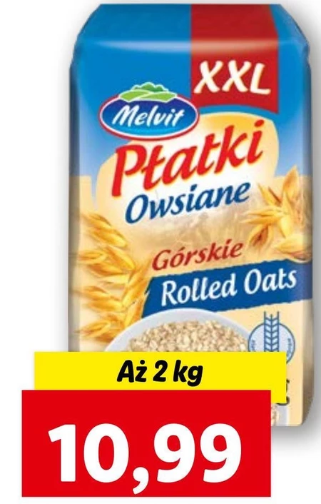 Płatki owsiane Melvit