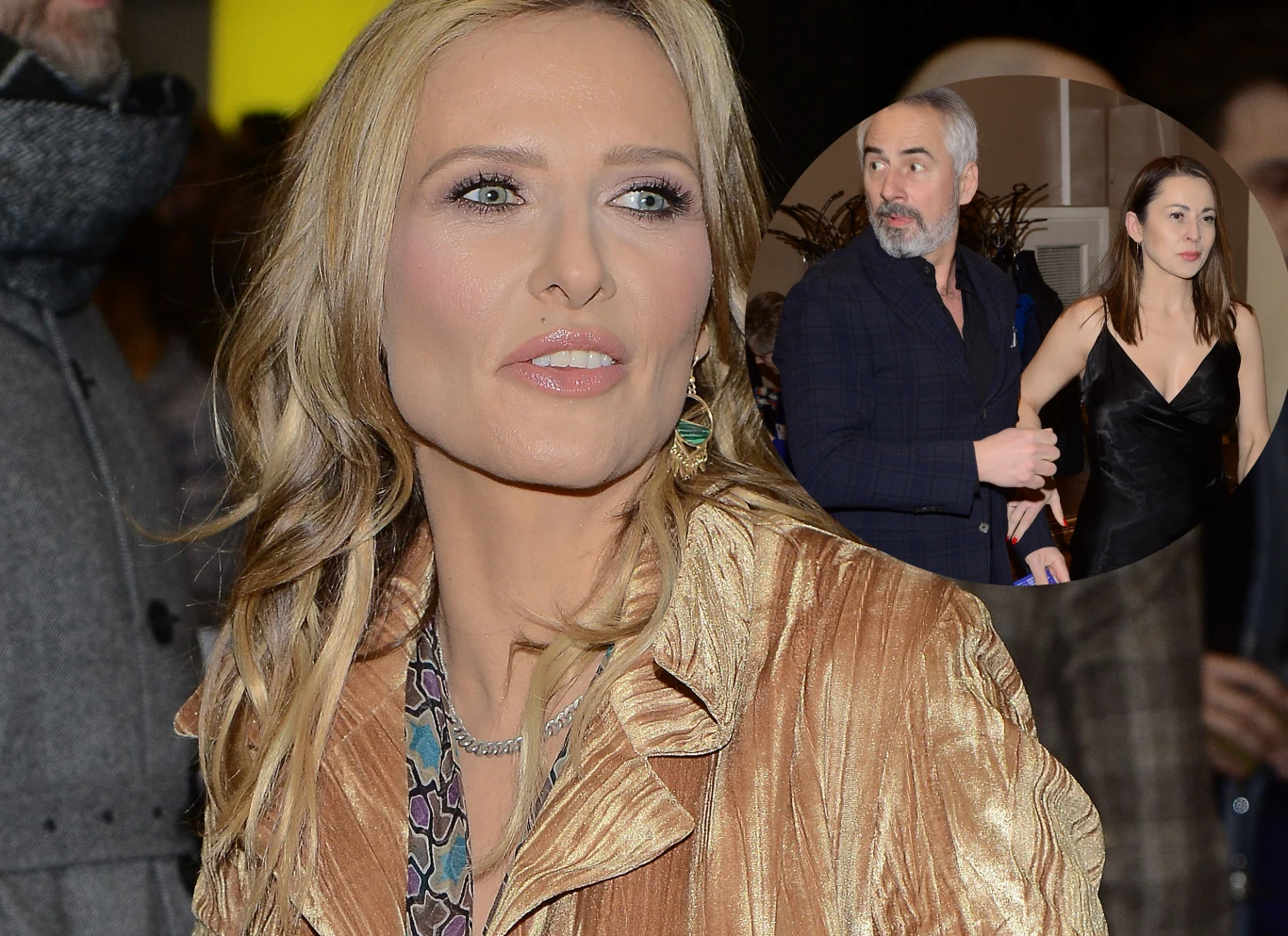 Patrycja Markowska i Jacek Kopczyński z nową partnerką Patrycja Markowska i Jacek Kopczyński z nową partnerką