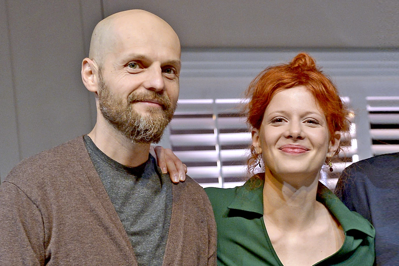 Iwan Wyrypajew i jego żona Karolina Gruszka Iwan Wyrypajew i jego żona Karolina Gruszka