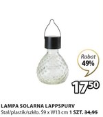 Lampa solarna Jysk