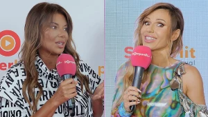 Edyta Górniak i Doda na konferencji Polsat SuperHit Festiwal 2023