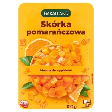 Bakalland Skórka pomarańczowa 100 g - 0