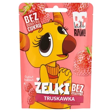 Be Raw! Kids Żelki truskawka 35 g - 1