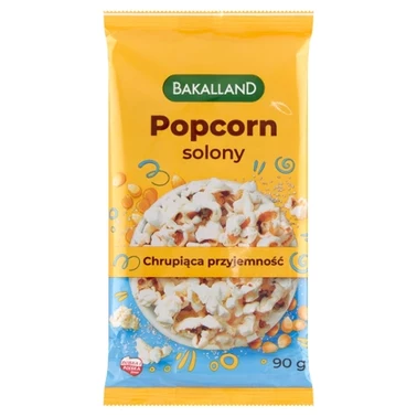 Bakalland Popcorn solony 90 g - 1