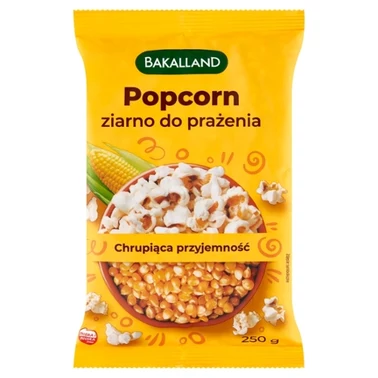 Bakalland Popcorn ziarno do prażenia 250 g - 1