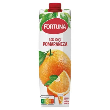 Fortuna Sok 100 % pomarańcza 1 l - 0