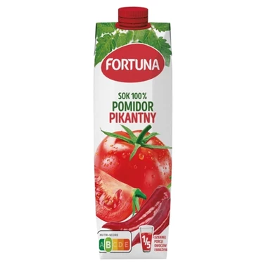 Fortuna Sok 100 % pomidor pikantny 1 l - 0