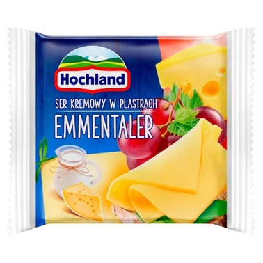 Hochland Ser kremowy w plastrach emmentaler 130 g - 2