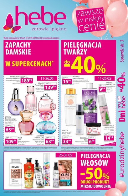 Super okazje w Hebe!