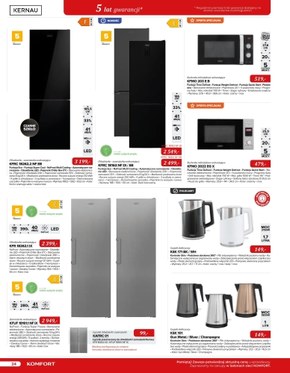 Komfort - katalog urządzeń AGD