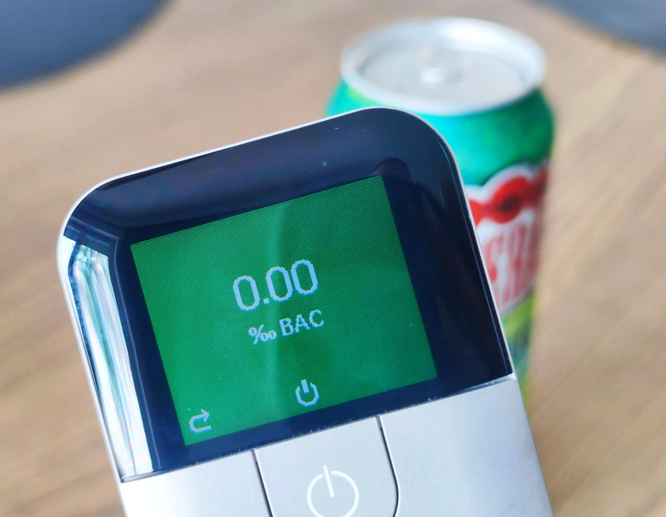 Taki wynik powinien wyjść na alkomacie, aby móc wsiąść za kierownicę.