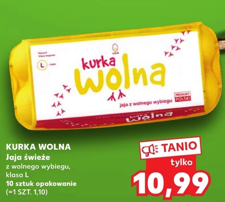 Jaja Kurka wolna